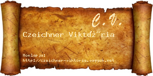 Czeichner Viktória névjegykártya