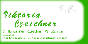 viktoria czeichner business card